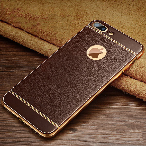 coque cuir marron iphone 7