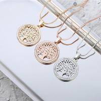 Collier medaillon pendentif Arbre de vie avec crystaux Collier medaillon pendentif Arbre de vie avec crystaux