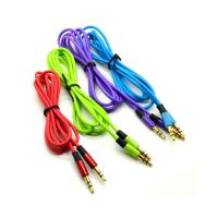 Cable Audio Jack AUX casque sortie Voiture iPhone iPod 4 Couleurs