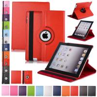 Coque iPad 2/3/4/mini1/2 Clapet Magnetique Rotatif 360 Degres Luxe design Coque iPad 2/3/4/mini1/2 Clapet Magnetique Rotatif 360 Degres Luxe design