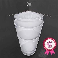 Etagere d Angle douche et baignoire Rota...
