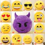 Coussins Emoji Emoticones Funny Drole Geek Cadeau 