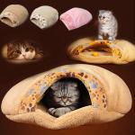Niche Lit Pour Chat Igloo Moelleux Panier Coussin Bed Time
