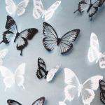 Stickers Papillons 3D decoratifs Maison Sublime lot de 18