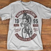 T-shirt Homme Vélo Nimes Cyclisme... T-shirt Homme Vélo Nimes Cyclisme...