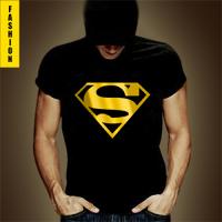Superbe Tshirt Fashion Superman Noir